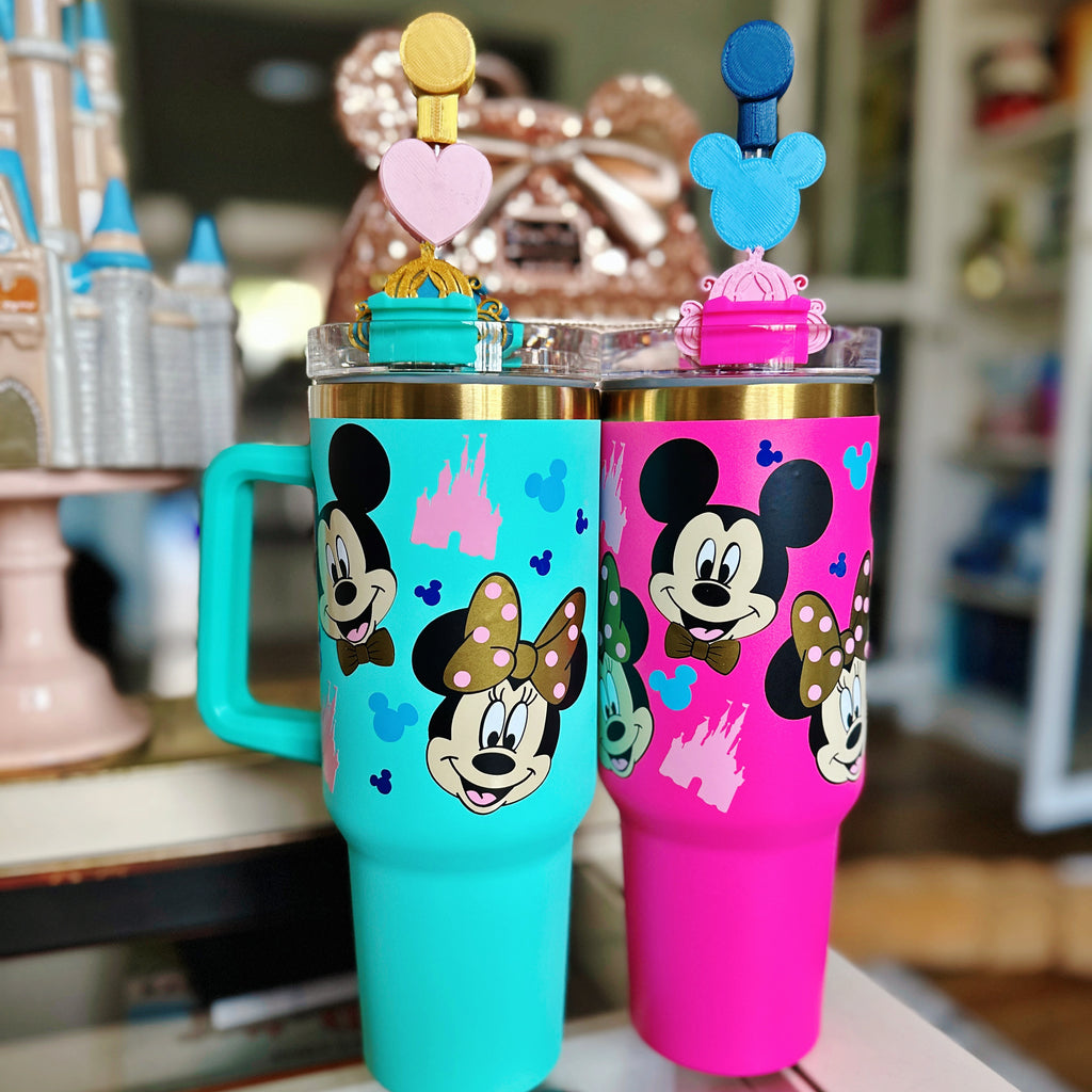 NWT HTF Simple Modern Trek 40oz Tumbler, Disney Minnie Mouse Love