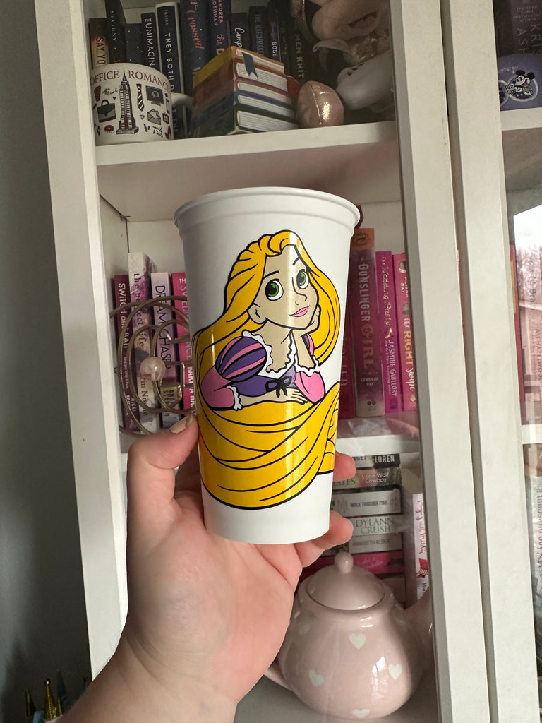 Ready to Ship Rapunzel Inspired Hot Cup