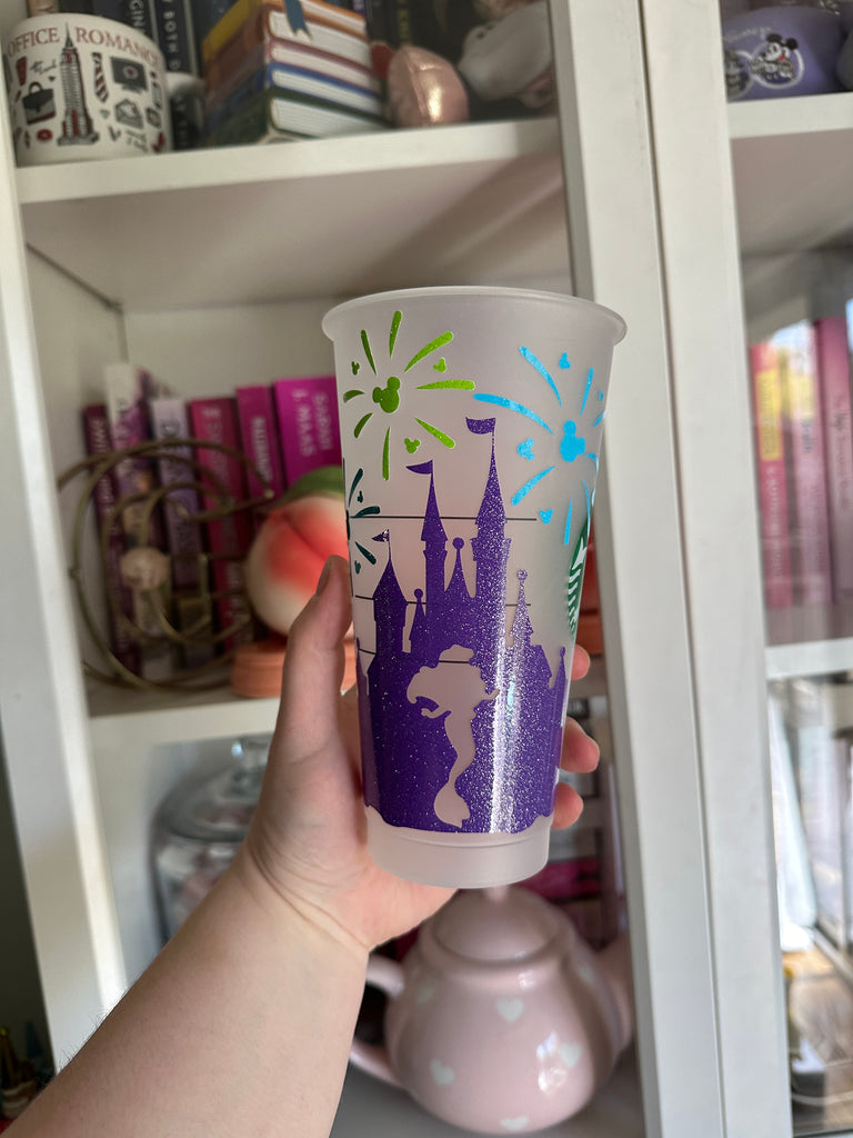 Ready to Ship Mermaid Castle Cold Cup