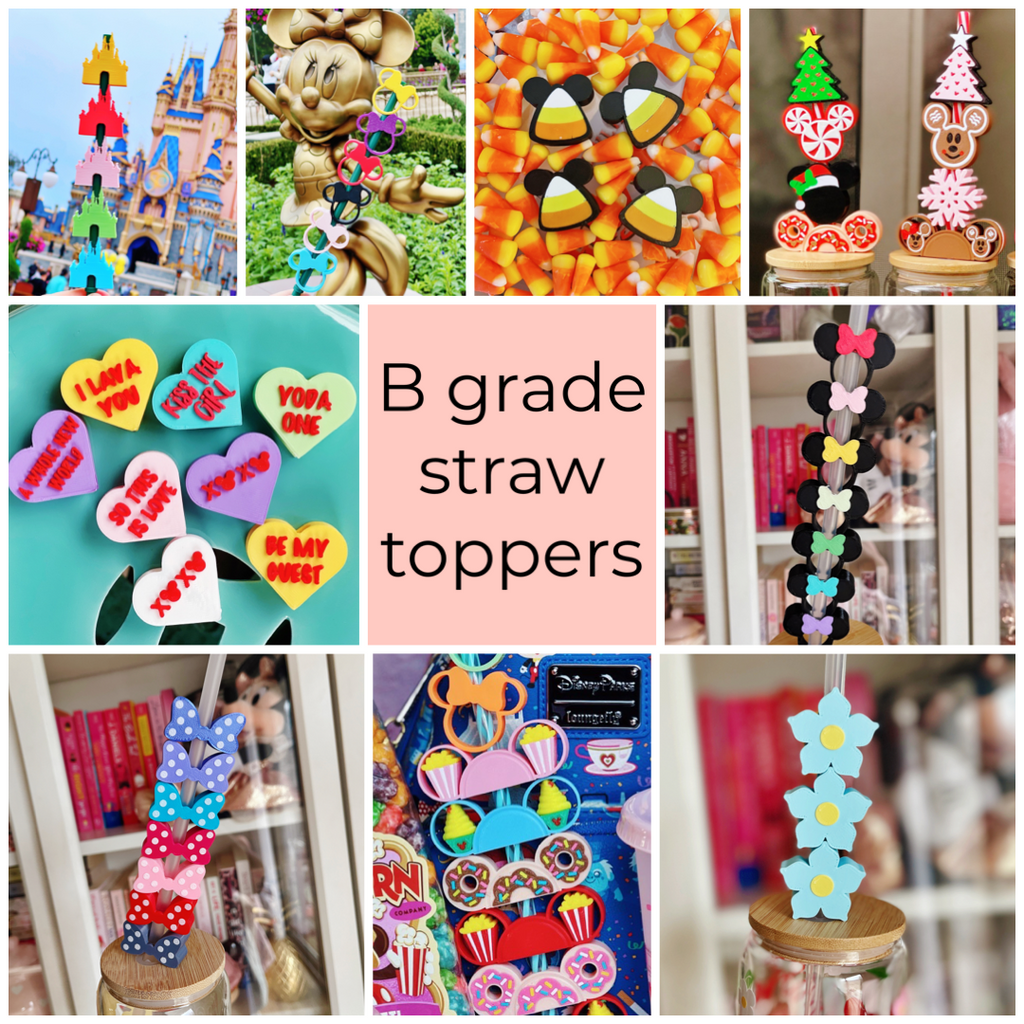 Straw Topper - Stitch – The Glitter Gitters