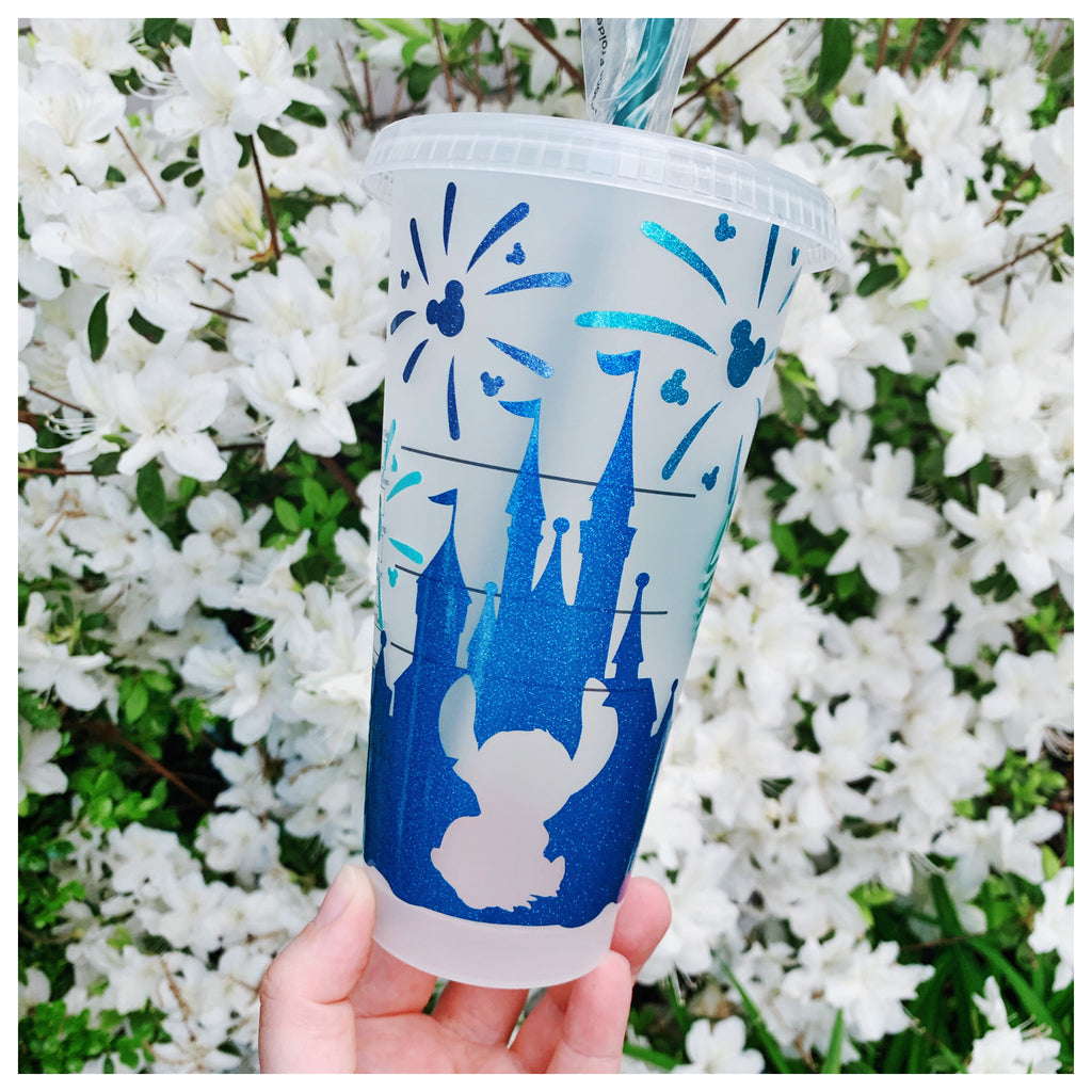 Hawaii Character Blue Castle Cold Cup