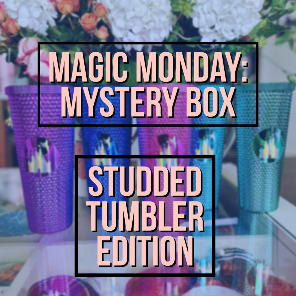 Magic Monday: Mystery Box Studded Tumbler Edition