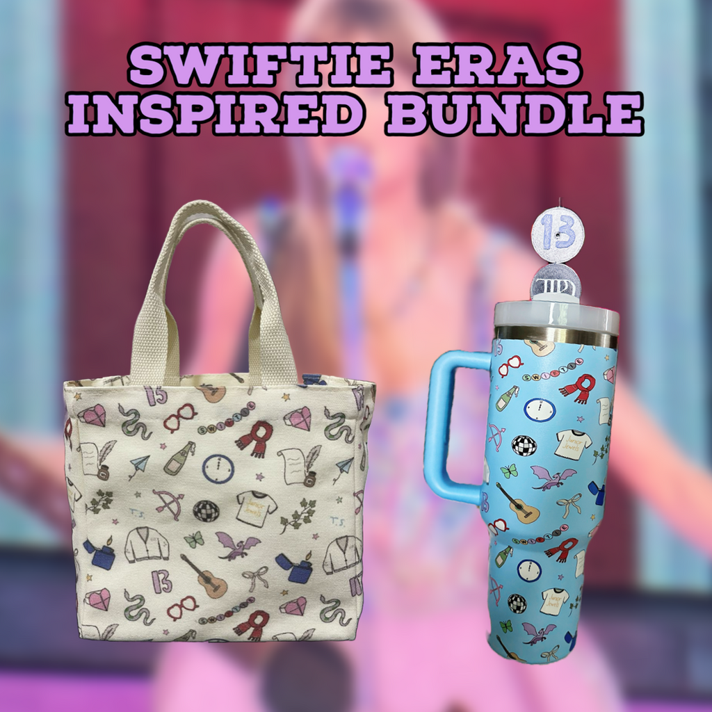 Ready to Ship Swiftie Eras Inspired 40 oz Tumbler & Bundle