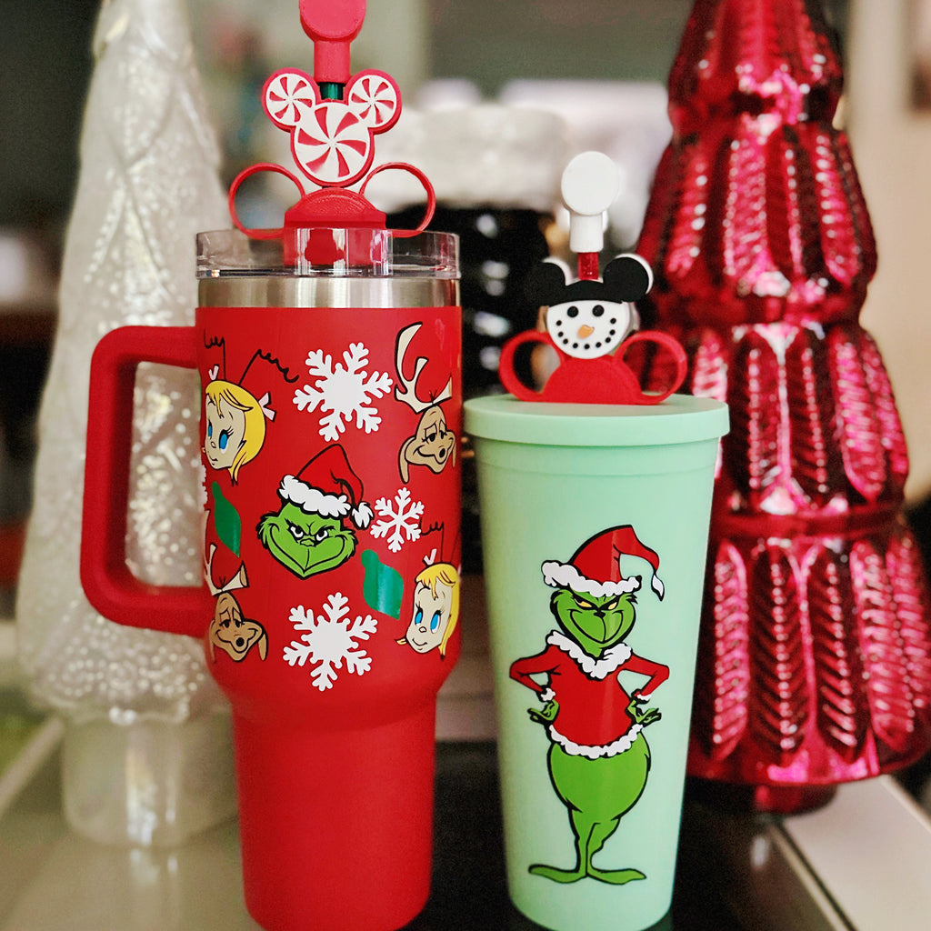Holiday Green Character Tumbler Drinkware