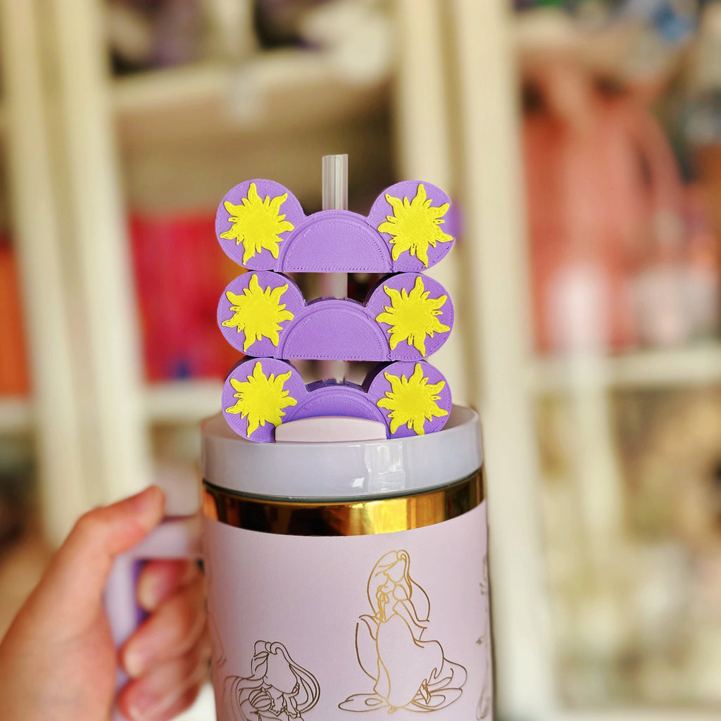 Rapunzel Inspired Sun Straw Buddy