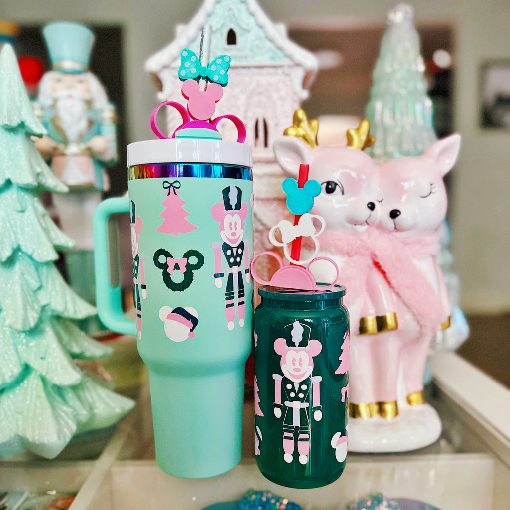 Pastel Christmas Nutcracker Drinkware