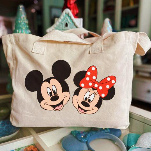 Mouse Couple Jumbo Tote Bag