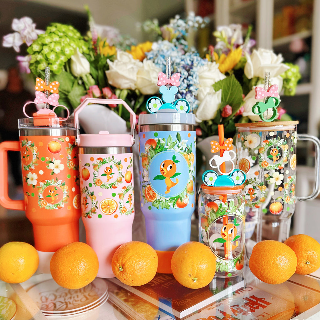 Orange Bird Inspired Reusable Drinkware