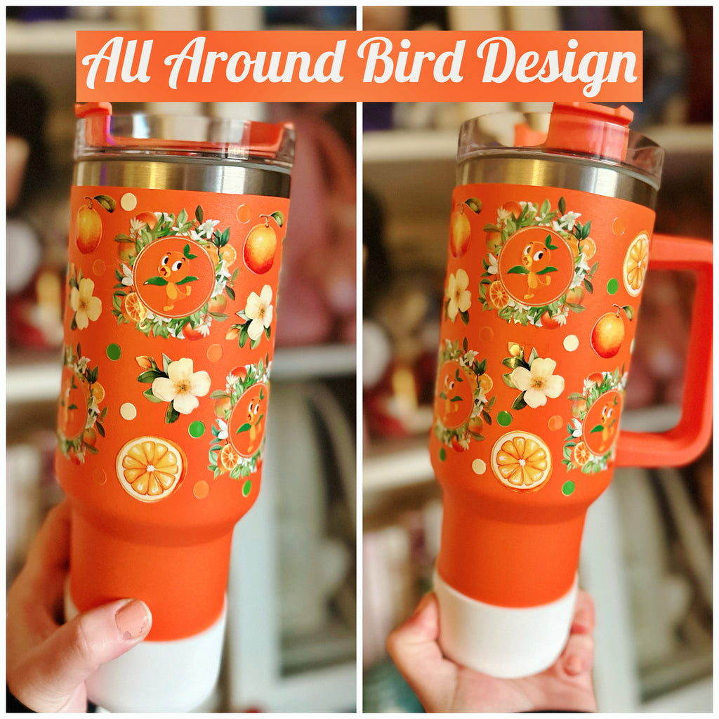 Orange Bird Inspired Reusable Drinkware