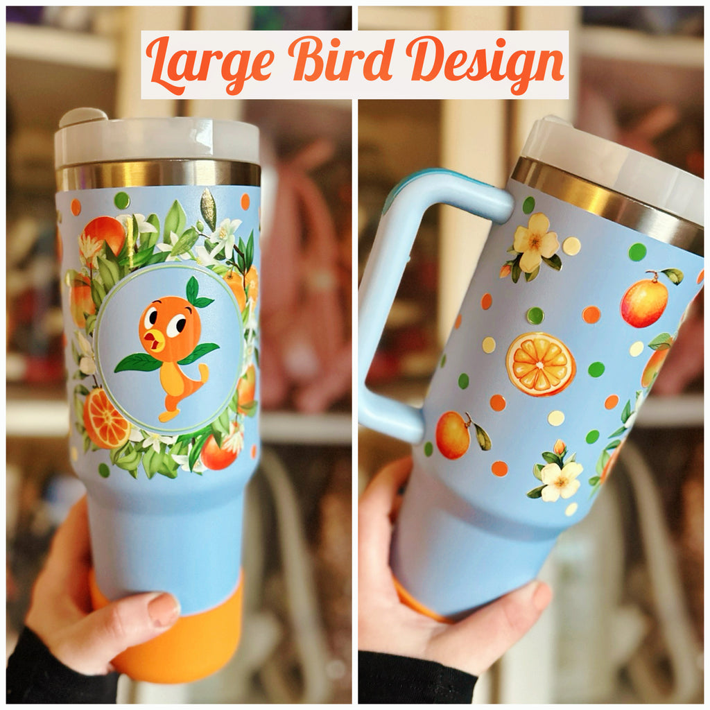 Orange Bird Inspired Reusable Drinkware