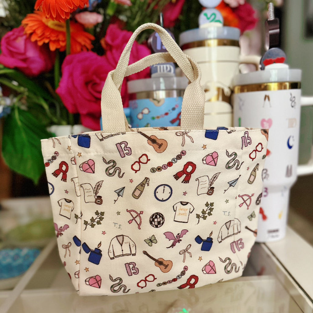 Ready to Ship Swiftie Eras Inspired Mini Tote Bags