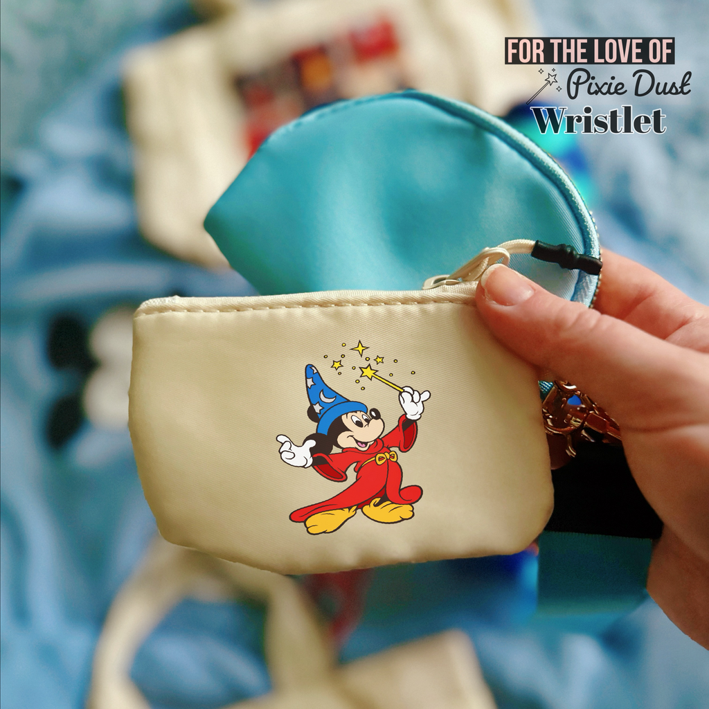 Sorcerer Mouse Inspired Dual Wristlets