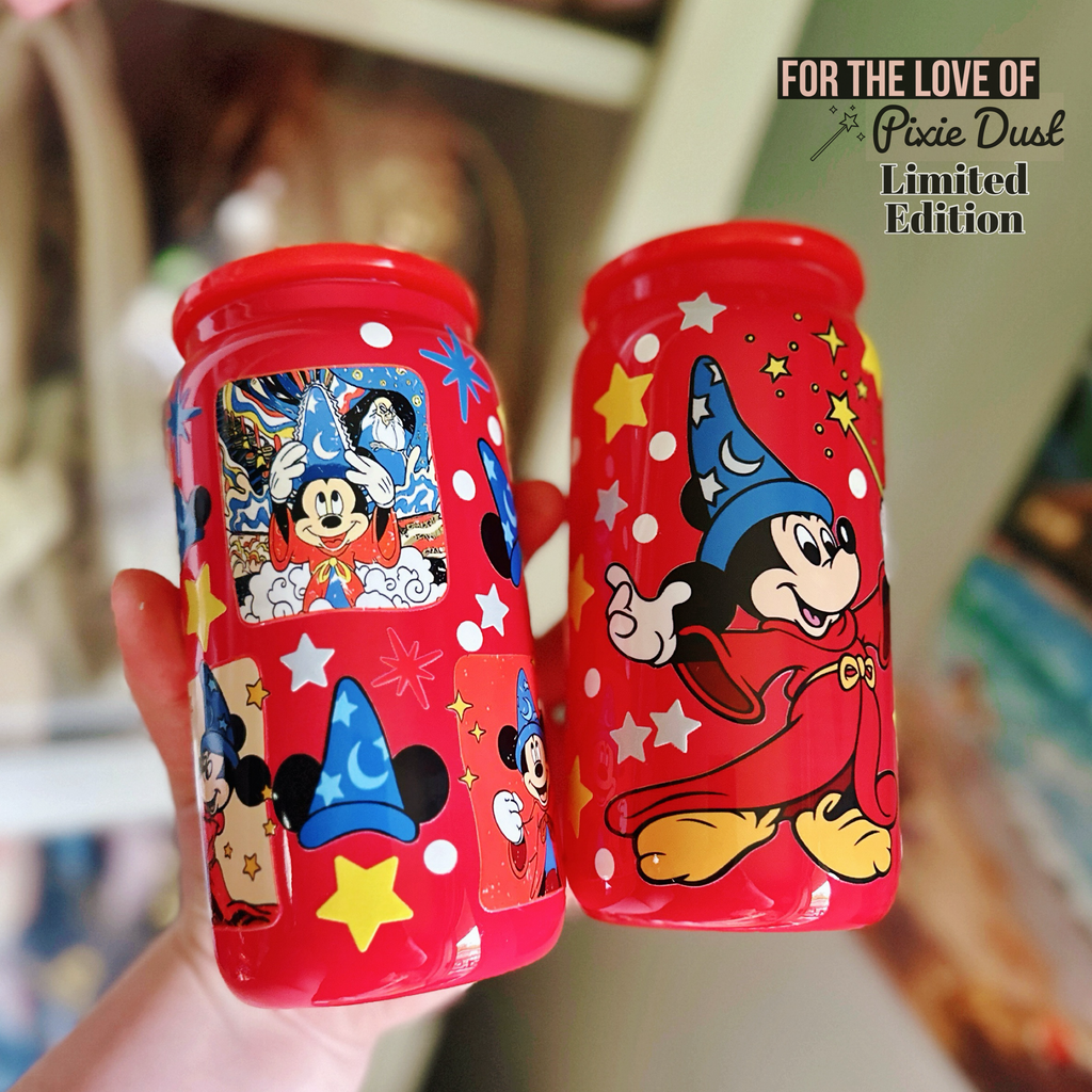 Sorcerer Mouse Glass Can