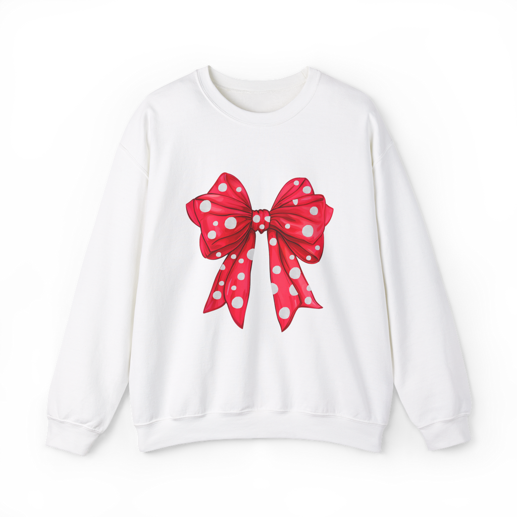 Bow Unisex Heavy Blend Crewneck Sweatshirt