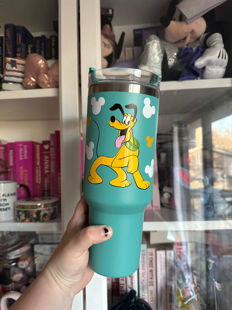 RTS Yellow 40 oz Tumbler w/ Castle