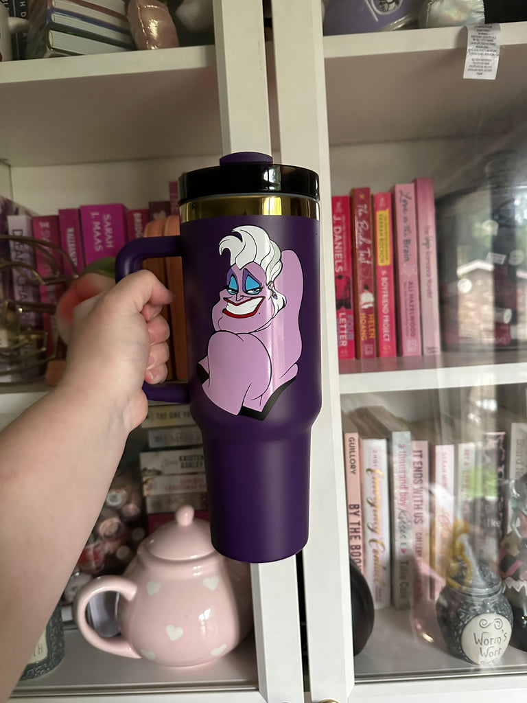 RTS 40 oz Deep Purple Tumbler w/ Sea Queen