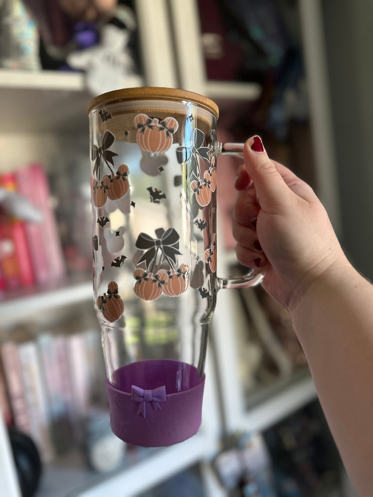 RTS Cherry Pumpkins 40 oz Glass Tumbler