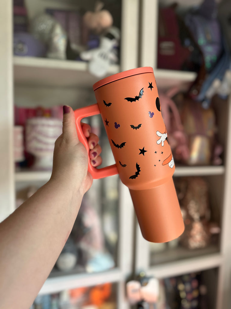 RTS 40 oz Slim Orange Tumbler w/ Halloween Sorcerer Inspired