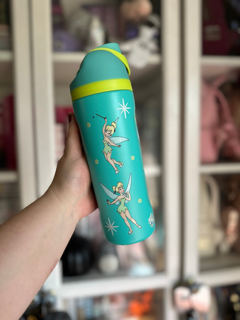 RTS 19 oz Turquoise Stainless Steel Water Bottle w/ Fairy Inspired