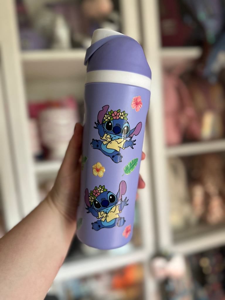 RTS 19 oz Lilac Stainless Steel Water Bottle w/ 626 Character Inspired