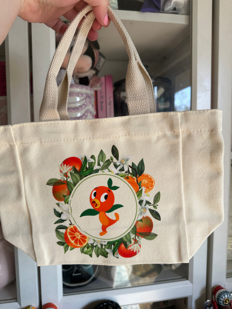 RTS Orange Bird Tote Bag B Grade