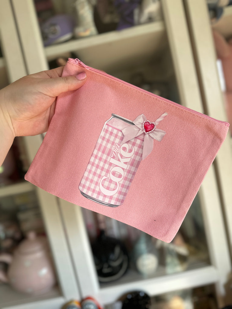 Ready to Ship Diet Can Pink Pouch