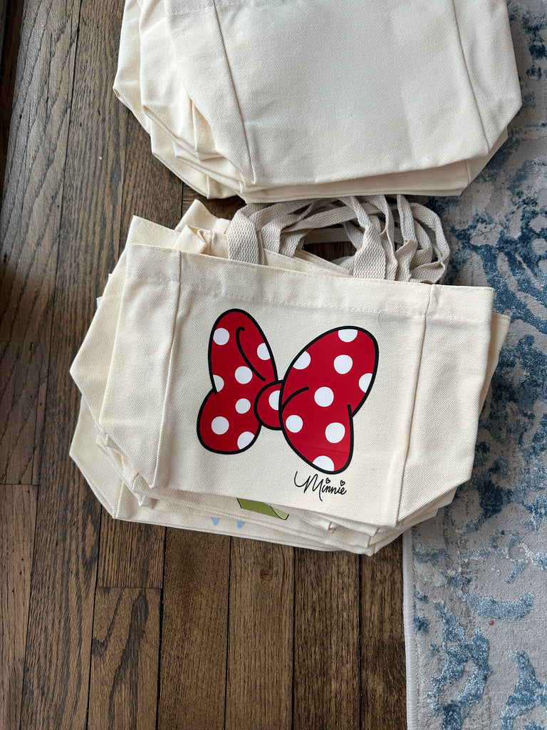 RTS Bow Inspired Mini Tote Bag