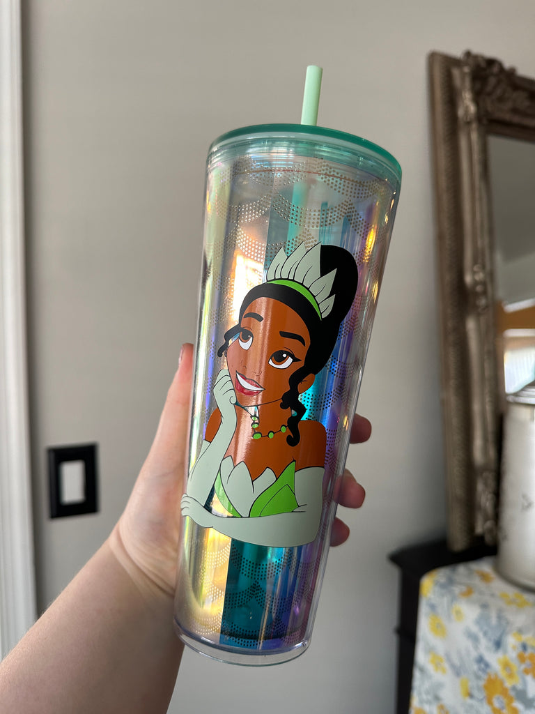 Ready to Ship Sbux Tumbler w/ Tiana Inspired