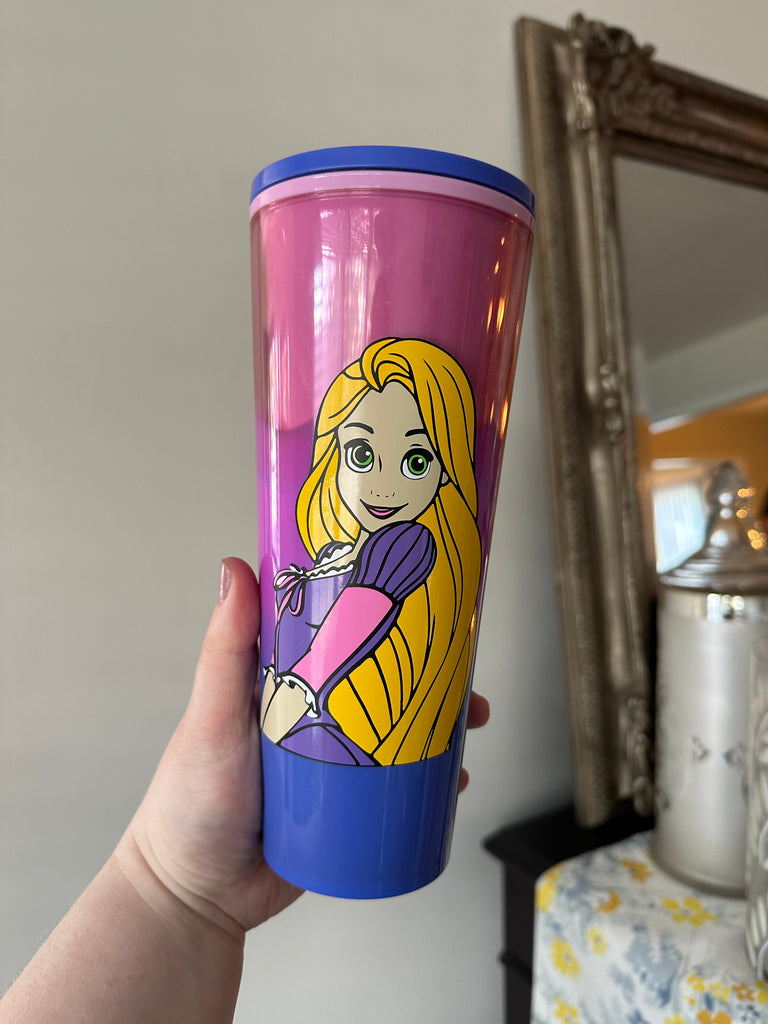 Ready to Ship Sbux Tumbler w/ Rapunzel Inspired