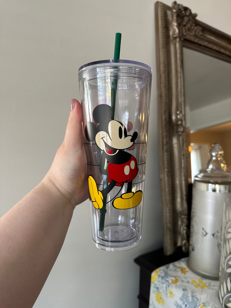 Ready to Ship Sbux Tumbler w/ Retro Mouse