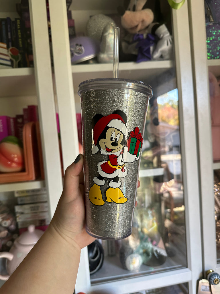 Ready to Ship Sbux Tumbler w/ Santa Mouse