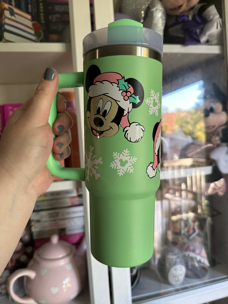 RTS Mint 30 oz Tumbler w/ Santa Couple