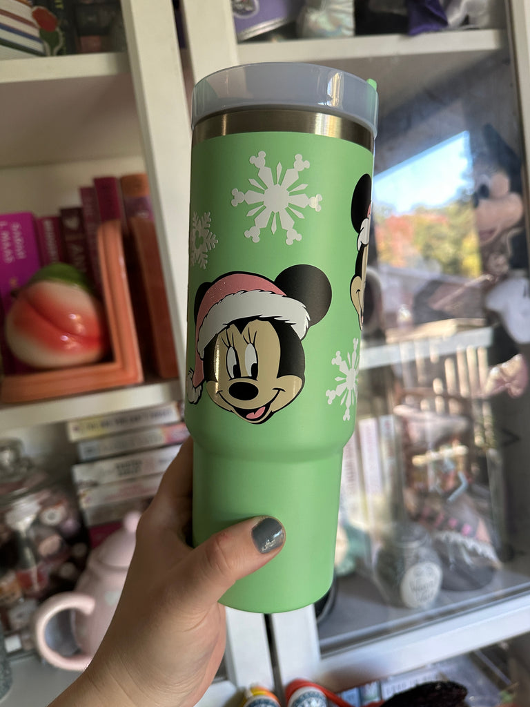 RTS Mint 30 oz Tumbler w/ Santa Couple