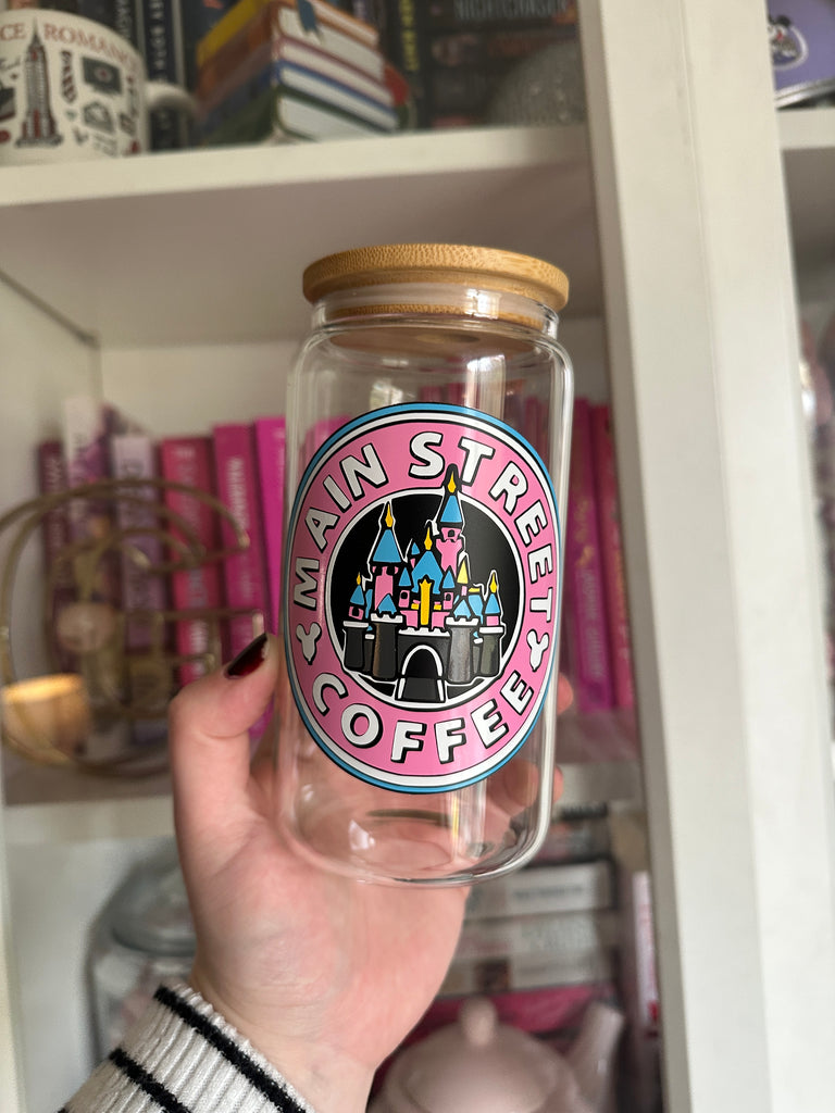 Ready to Ship Main Street Inspired on Glass Can