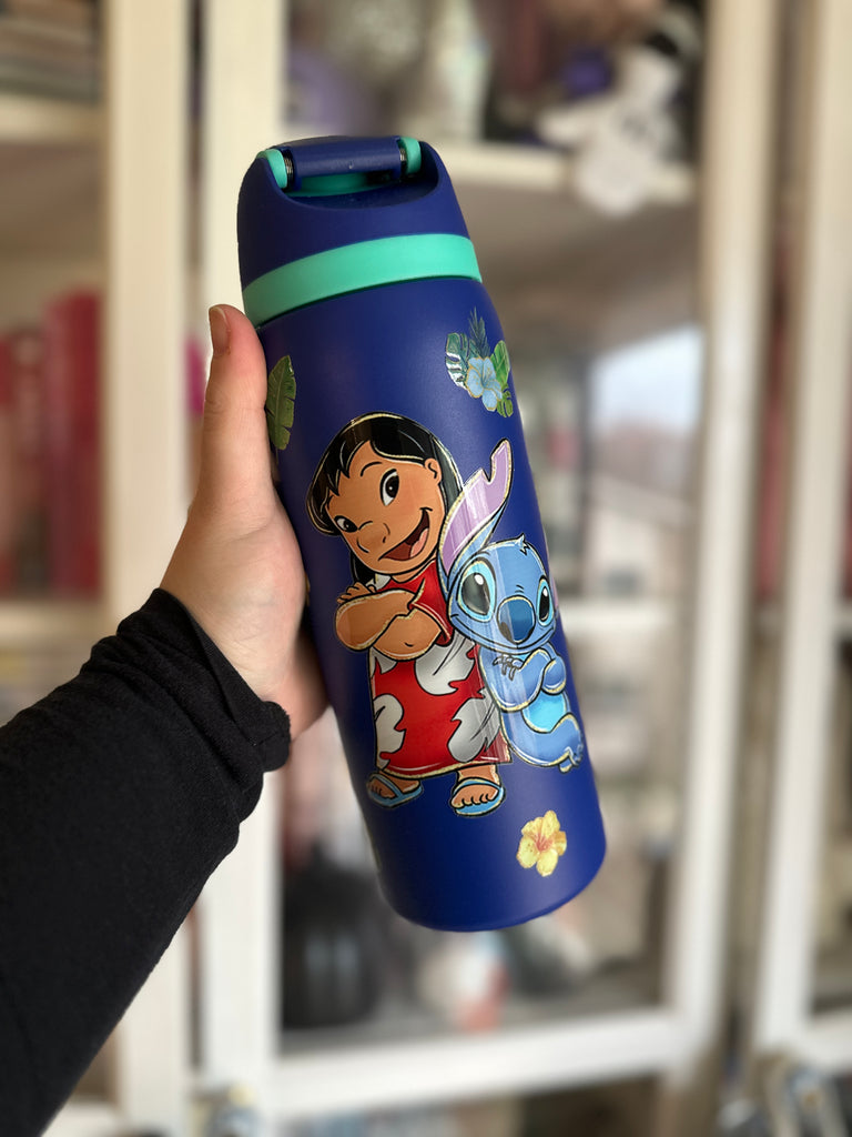 RTS 32 oz Purple Stainless Steel Water Bottle w/ 626 Characters Inspired