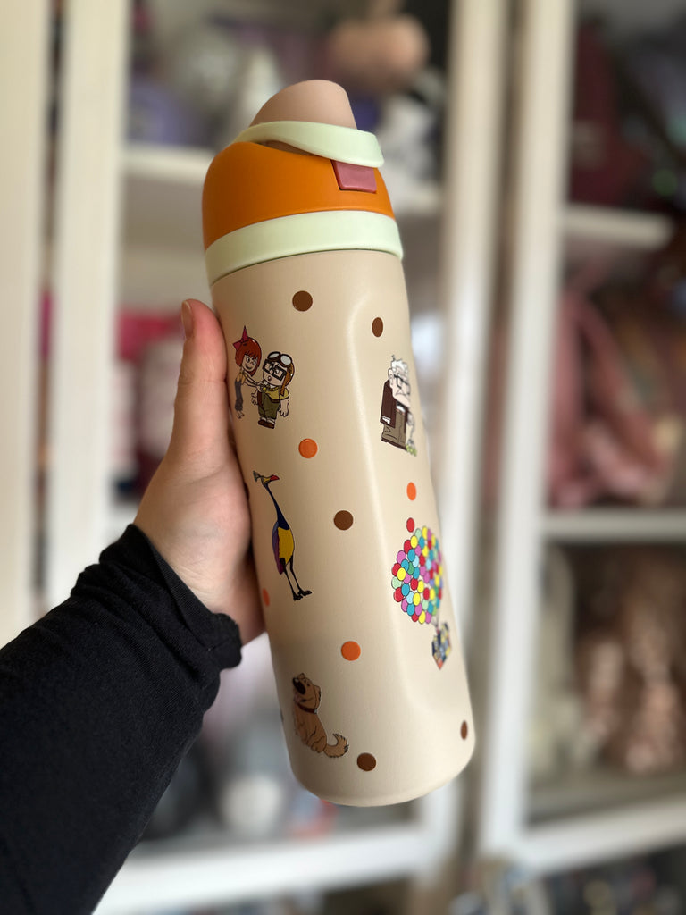 RTS 24 oz Sand Stainless Steel Water Bottle w/ Up Inspired