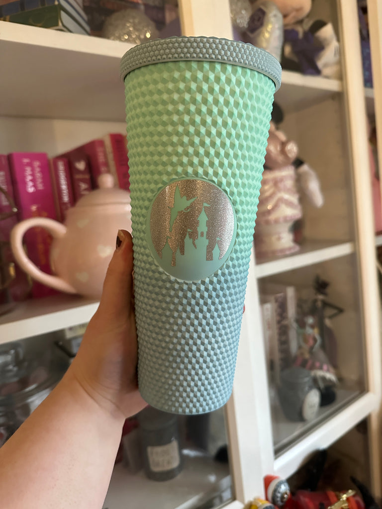 RTS Ombre Studded Tumbler w/ Castle