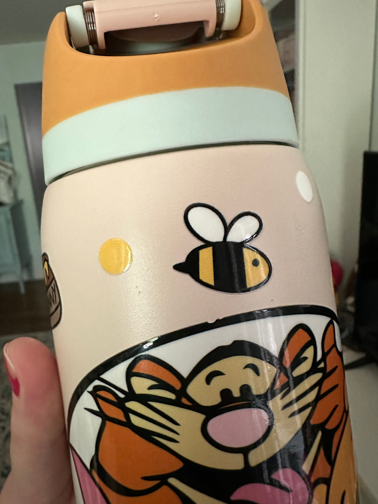 RTS 32 oz Dusk Stainless Steel Water Bottle w/ Pooh and Friends