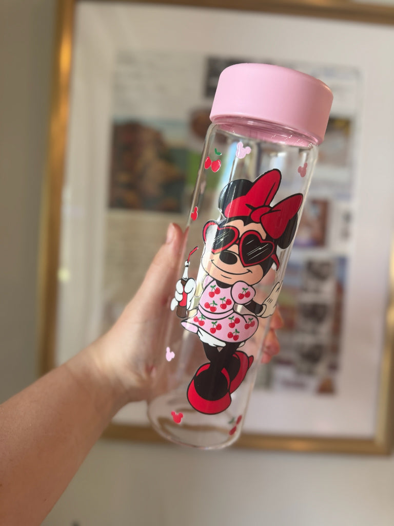 RTS Mouse with Cherry Soda 25 oz Glass Can