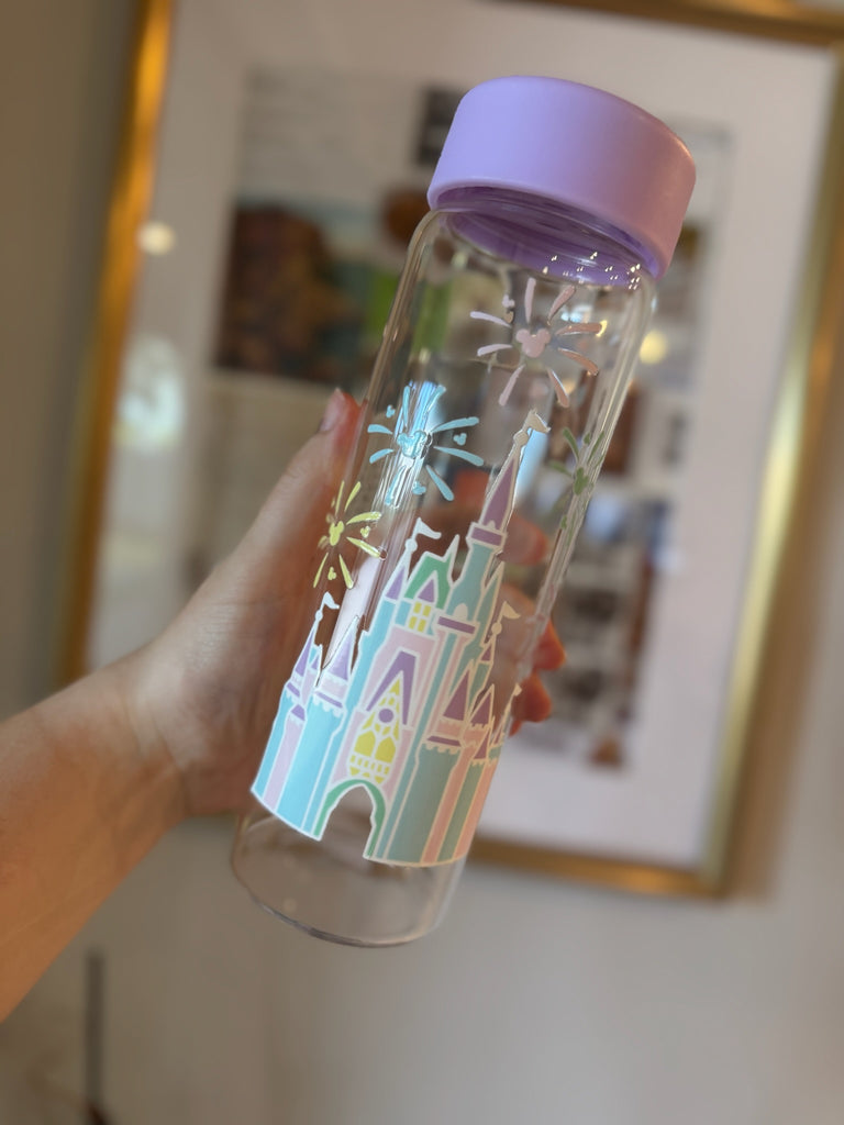 RTS Pastel Castle 25 oz Glass Can