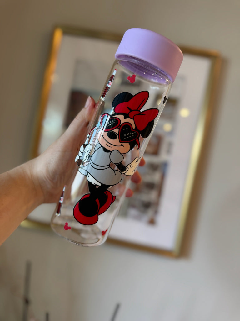 RTS Minnie with Diet Soda Inspired 25 oz Glass Can