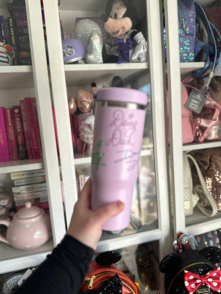 RTS Lilac 30 oz Tumbler w/ Autographs