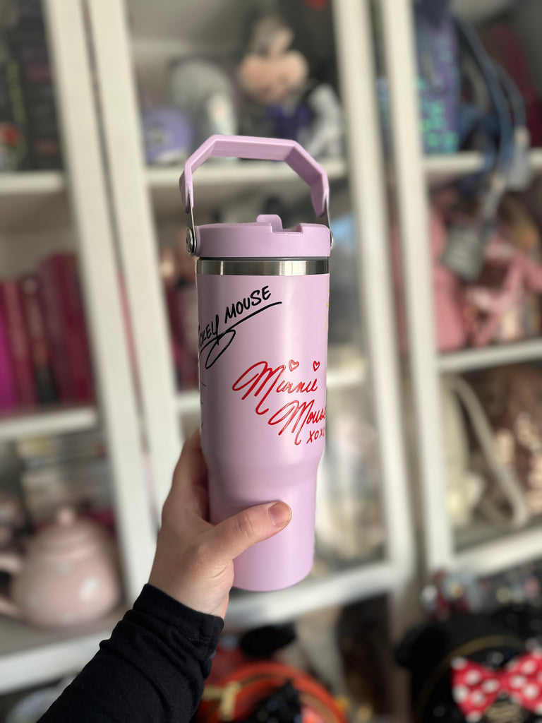 RTS Lilac 30 oz Tumbler w/ Autographs