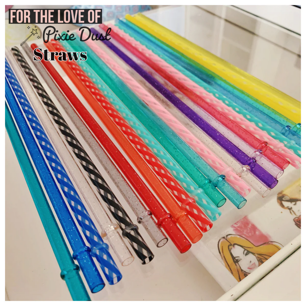 Color Straw Sets | Fortheloveofpixiedust