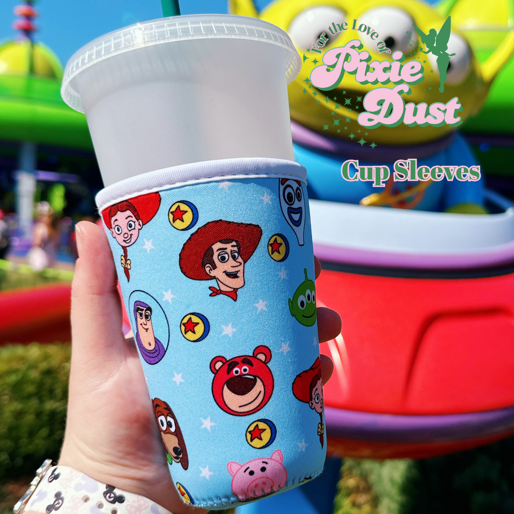 Toy Inspired Cup Sleeves/Cozies | Fortheloveofpixiedust