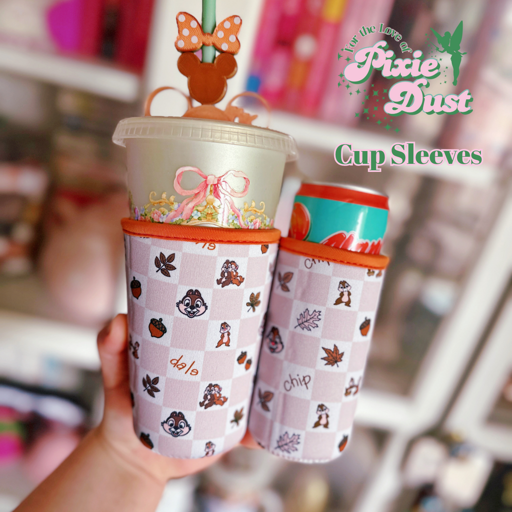 Chipmunks Inspired Cup Sleeves/Cozies | Fortheloveofpixiedust Chipmunks Inspired Cup Sleeves/Cozies | Fortheloveofpixiedust