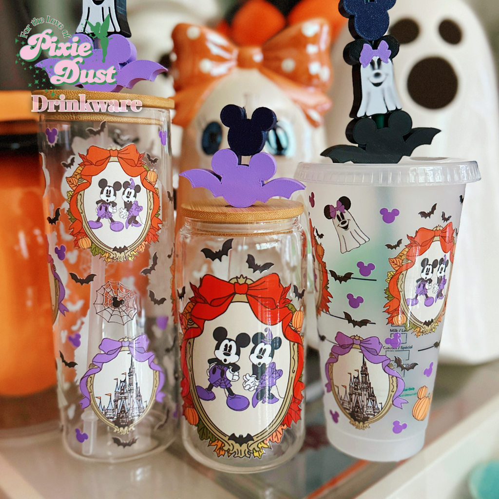 Spooky Times on Main Street Inspired Reusable Drinkware