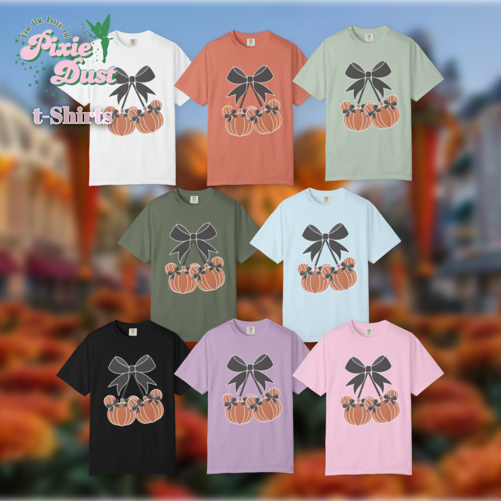Pumpkin Cherry Inspired Unisex Garment-Dyed Comfort Color T-shirt