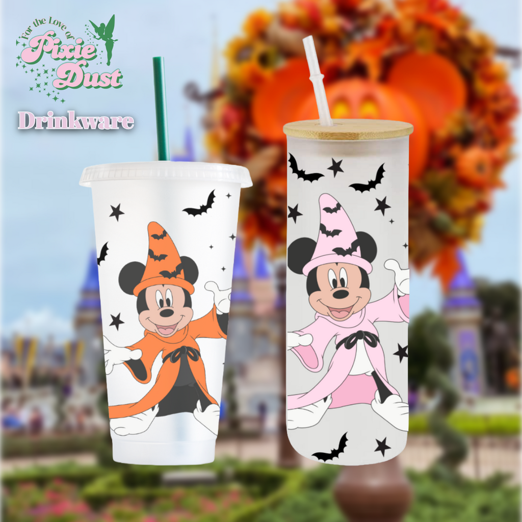 Sorcerer Halloween Inspired Reusable Drinkware