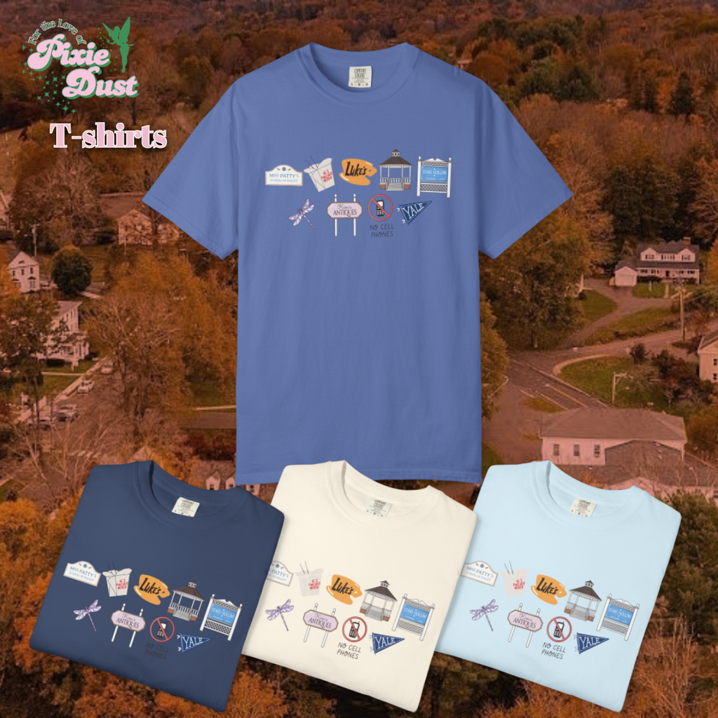 Gilmore Inspired Inspired Unisex Garment-Dyed Comfort Color T-shirt